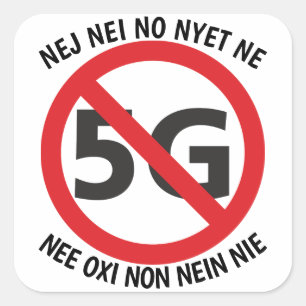 Multilingue não à etiqueta 5G