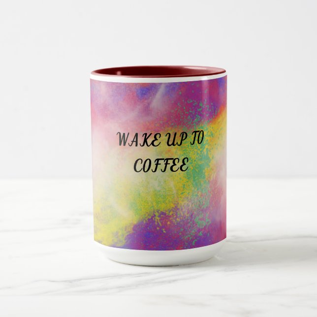 Múltiplas caneca de café tonta. (Centro)