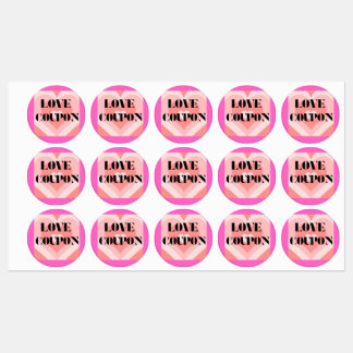 Múltiplos Adesivos do Coupon
