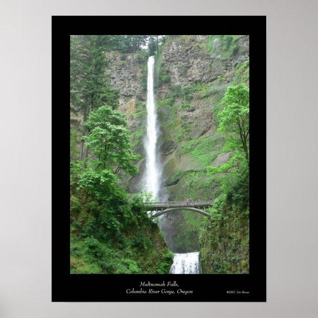 Multnomah Falls Poster (Frente)