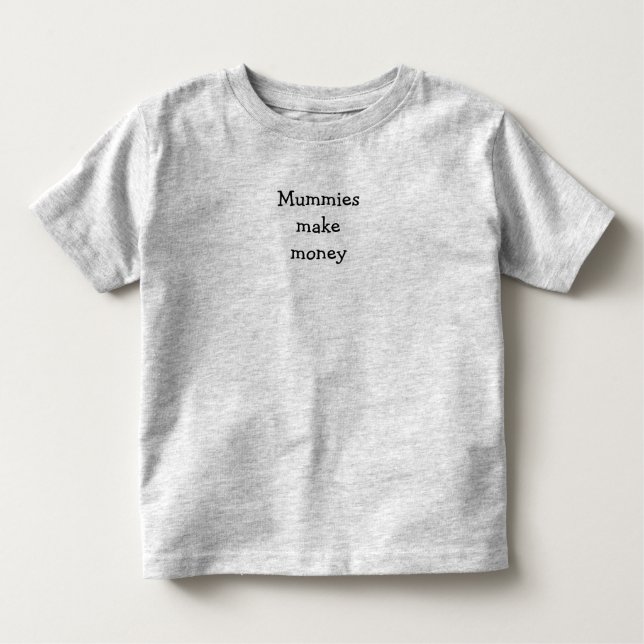 Mummies Tongue Twister T's Toddler T-shirt (Frente)