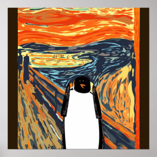 Munch o poster do pinguim