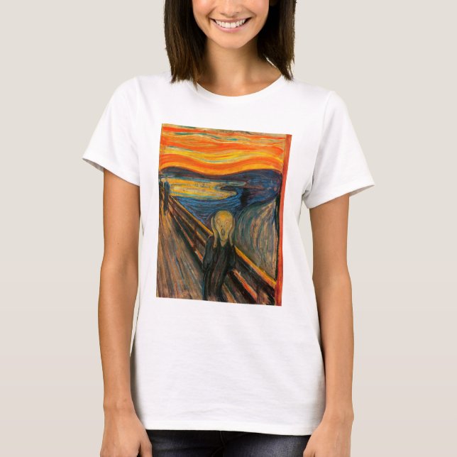 Munch The Gritar T-shirt (Frente)