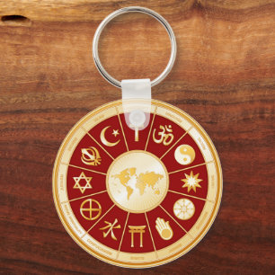 Mundo da Fé Chaveiro