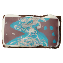 Mundo do Amor Retângulo Brownies