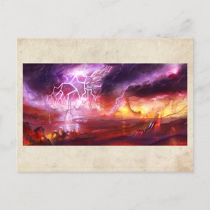 Mundo em Greve - Cartão Postal