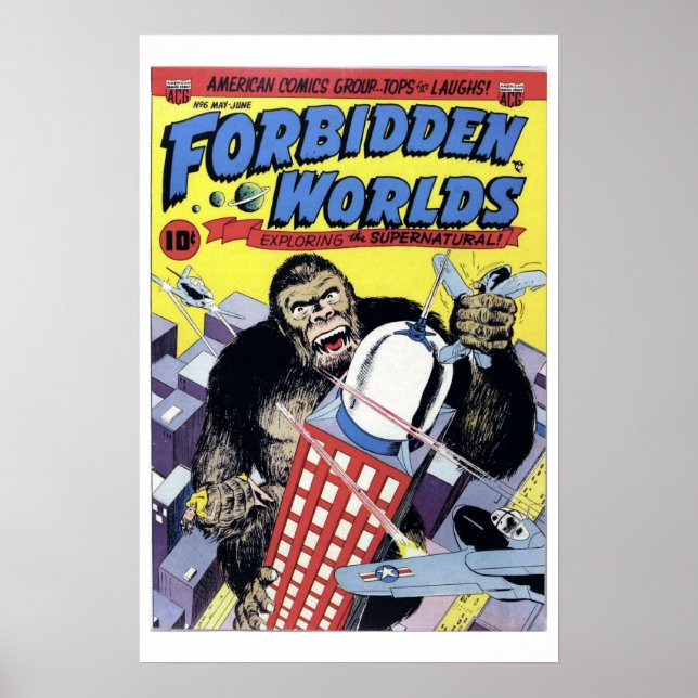 Mundos Proibidos, Cobrir de Poster de Livros de Qu (Frente)