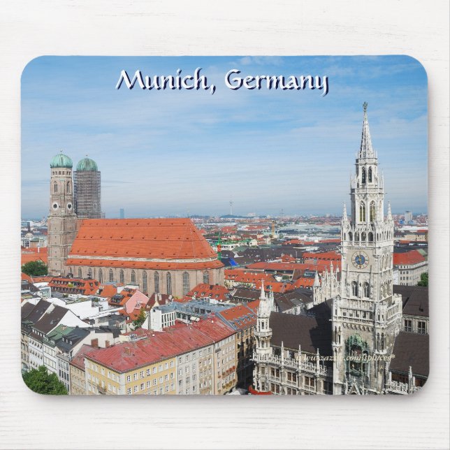 Munique, Alemanha Mousepad (Frente)