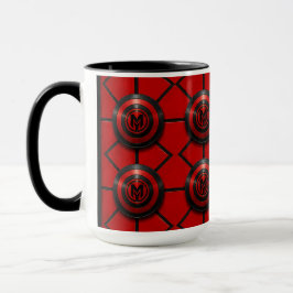 munkus Hora do café/escudo emblema da caneca de ca