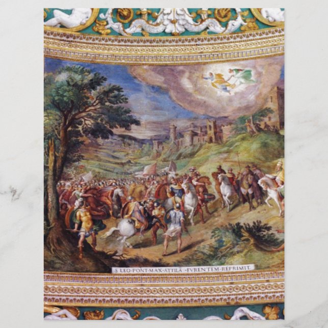 Mural no Museu do Vaticano (Frente)