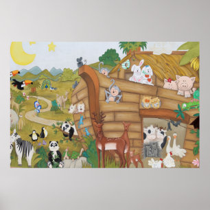 Mural Poster de Ark Ark Ark para Baby Nursery