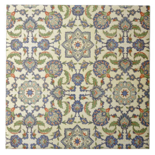 Mure azulejos de Qasr Rodouan, 'da arte árabe com