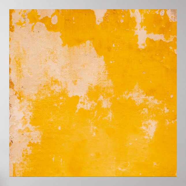 Muro amarelo na poster de Malta (Frente)