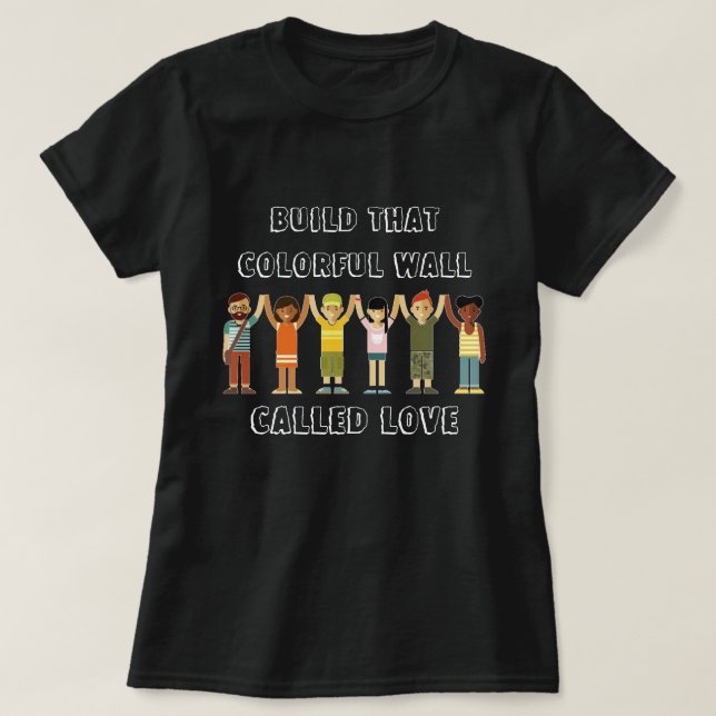 Muro de Amor T-Shirt (Frente do Design)