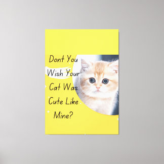 Muro de Arte de Canvas Esticada