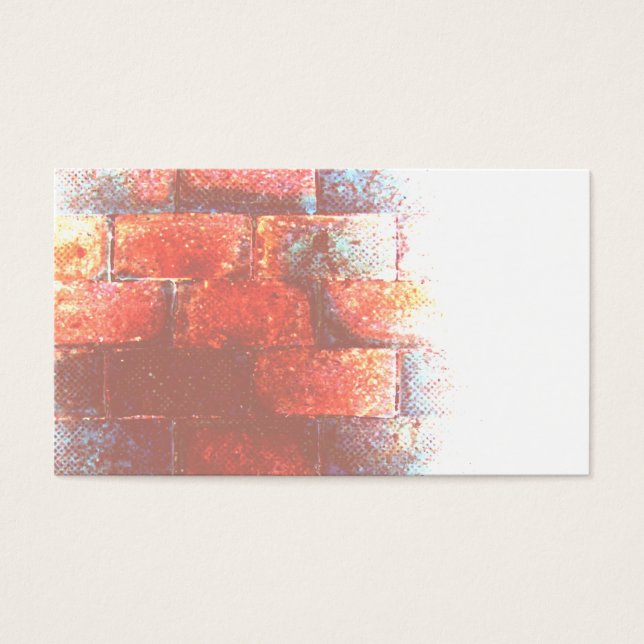 Muro de tijolos. Arte Digital (Frente)