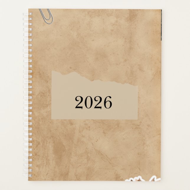 Murugi Stationery Co. 2026 Soft-planner Agenda (Frente)