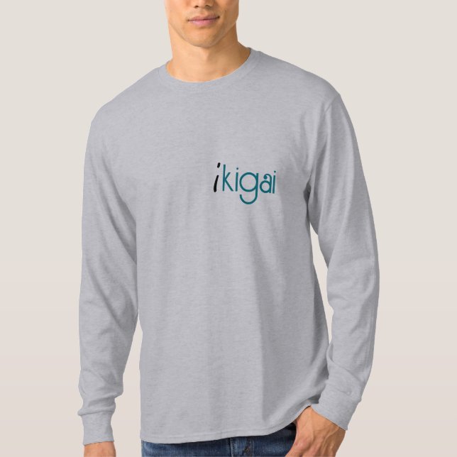 Murugi Veste Ikigai Básico T-Shirt de Longa Distân (Frente)