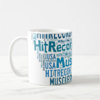 Muscle Shots caneca de café