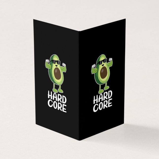 Muscular Hardcore Avocado Funny (Exterior)