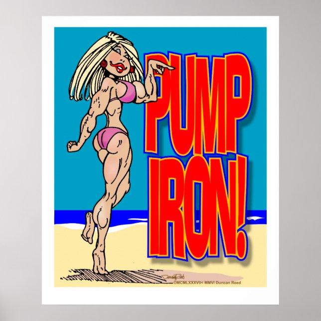 Músculo para cima poster de ic (Frente)