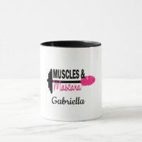 Músculos & caneca personalizada rímel da malhação