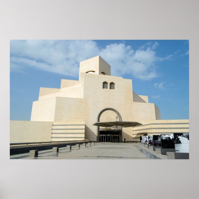 Museu de Artes Islâmicas, poster do Catar (Frente)