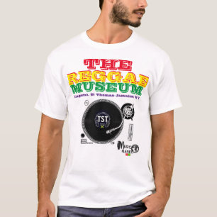 MUSEU DE REGGAE MERCH Camiseta Básica Masculina