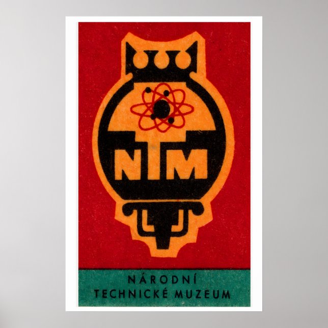 Museu Técnico Nacional - Impressão Caixa de Fósfor (Frente)