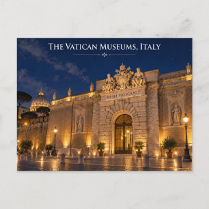 Museus Vaticanos Itália Cartão Postal