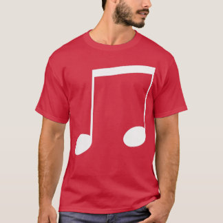 Music 8th Notes Camiseta