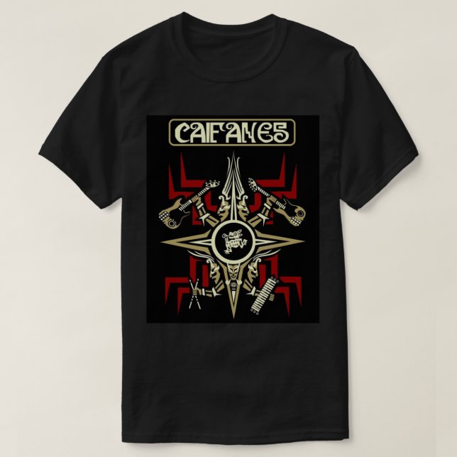 Music Band Caifanes Logo Pop Rock Classic T-Shirt (Frente do Design)
