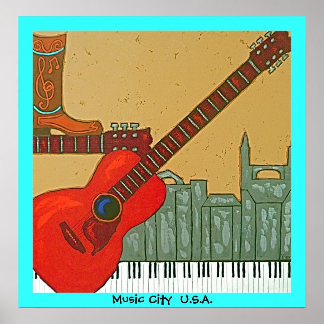 Music City poster (Frente)
