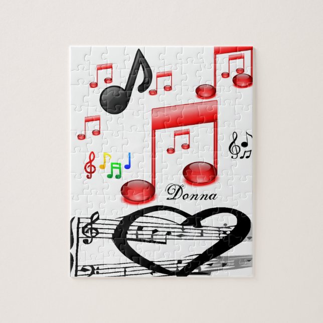 Music Jigsera Quebra-cabeça (Vertical)