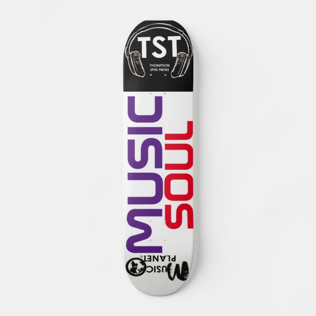 MUSIC SOUL  / TST Skateboard (Frente)