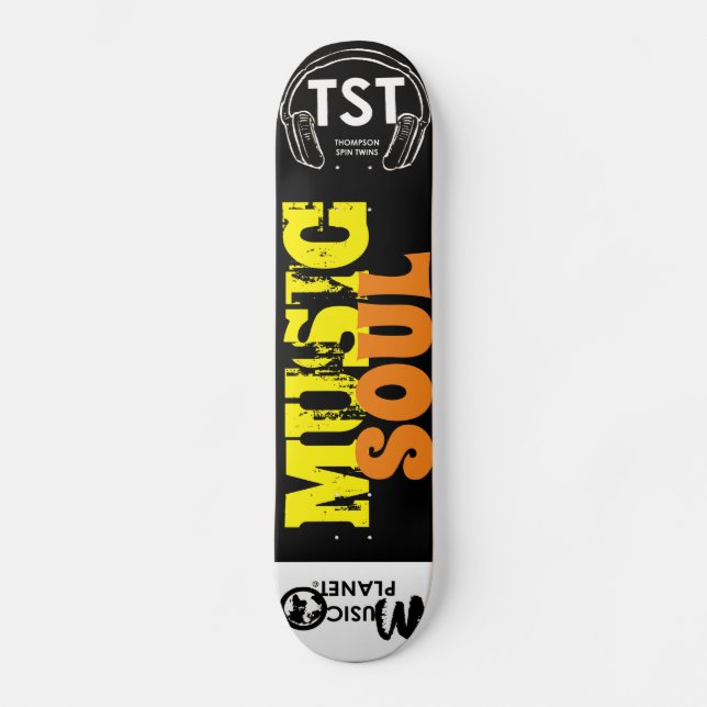 MUSIC SOUL  / TST Skateboard (Frente)