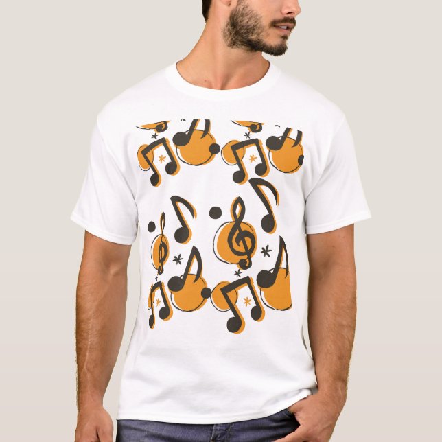 Music Vibes T-Shirt | Smooth Jazz Lover Tee |  (Frente)