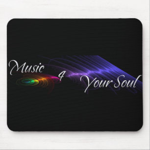 Música 4 sua alma Mousepad