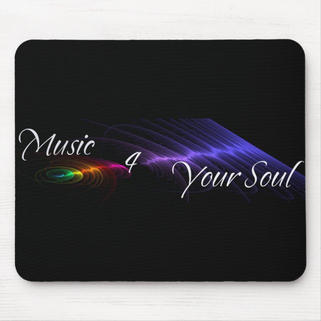 Música 4 sua alma Mousepad (Frente)