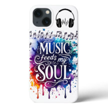 Música alimenta minha alma