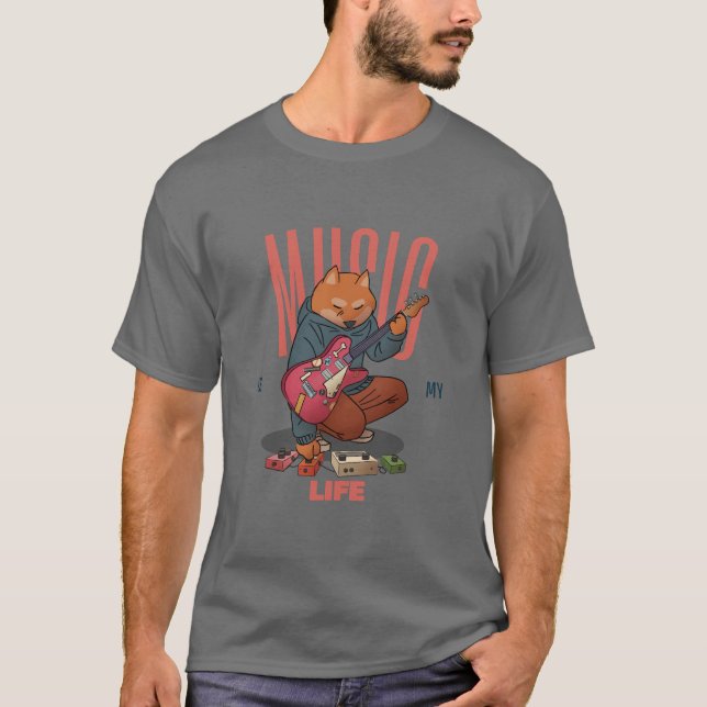 Música Clássica Na Minha Camisa Da Vida (Frente)
