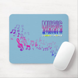 Música Conecta Pessoas | Mouse Pad