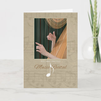 Música Considerando Convite Mãos Brincando De Harp