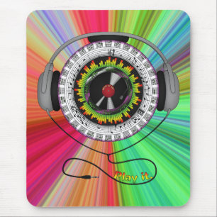Música da vida Mousepad