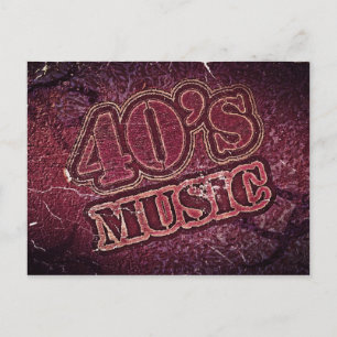 Música da Vintage 40 - Cartões postais
