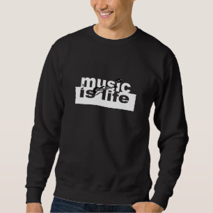 Música é a camisa da vida - escolha estilo, person