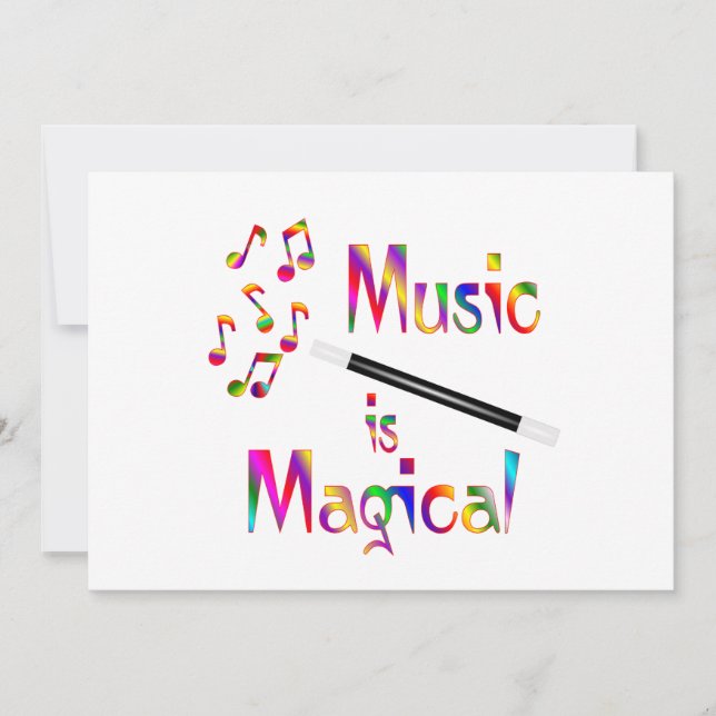 Música é mágica (Frente)