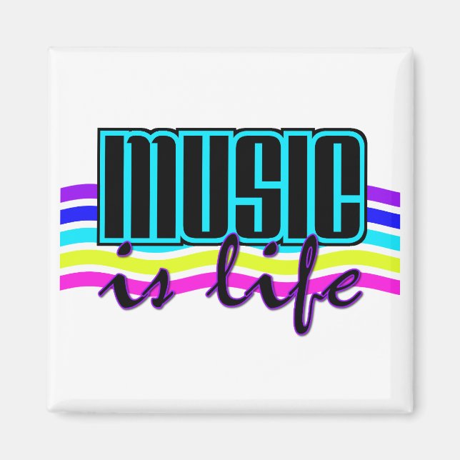 Música é o íman da Vida (Frente)