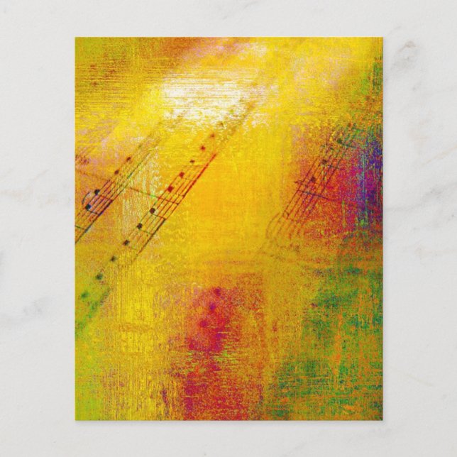 Música e tinta meteorológica (Frente)