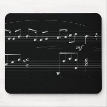 Música elegante Mousepad